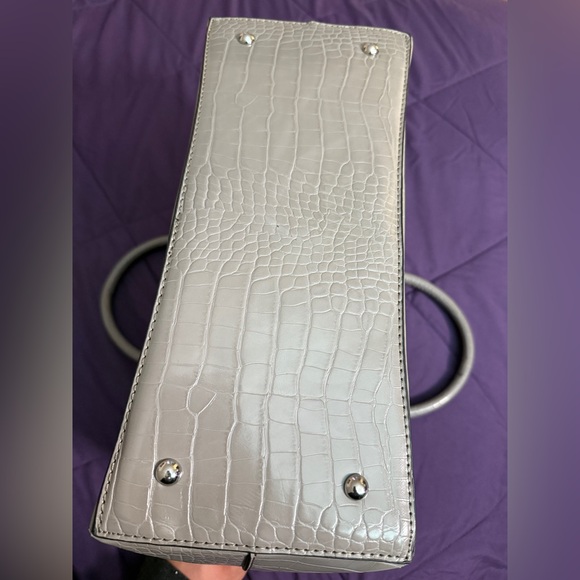 Coco + Carmen Elegant Black and Silver Tote - Picture 10 of 15